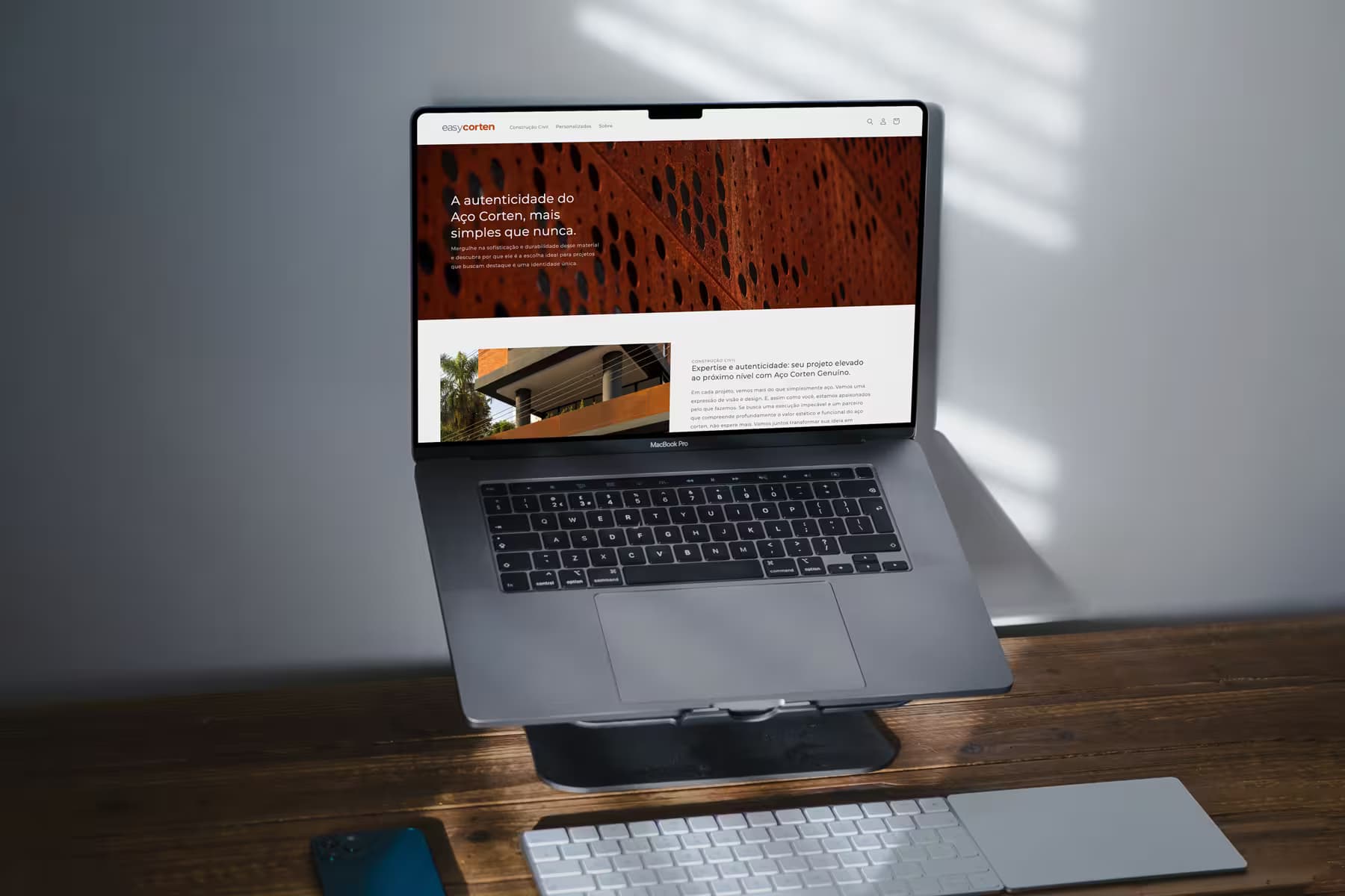 Easy Corten — projeto da Stubborn
